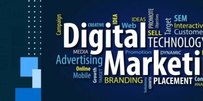 Comprehensive digital marketing guide showing channels and strategies for business growth