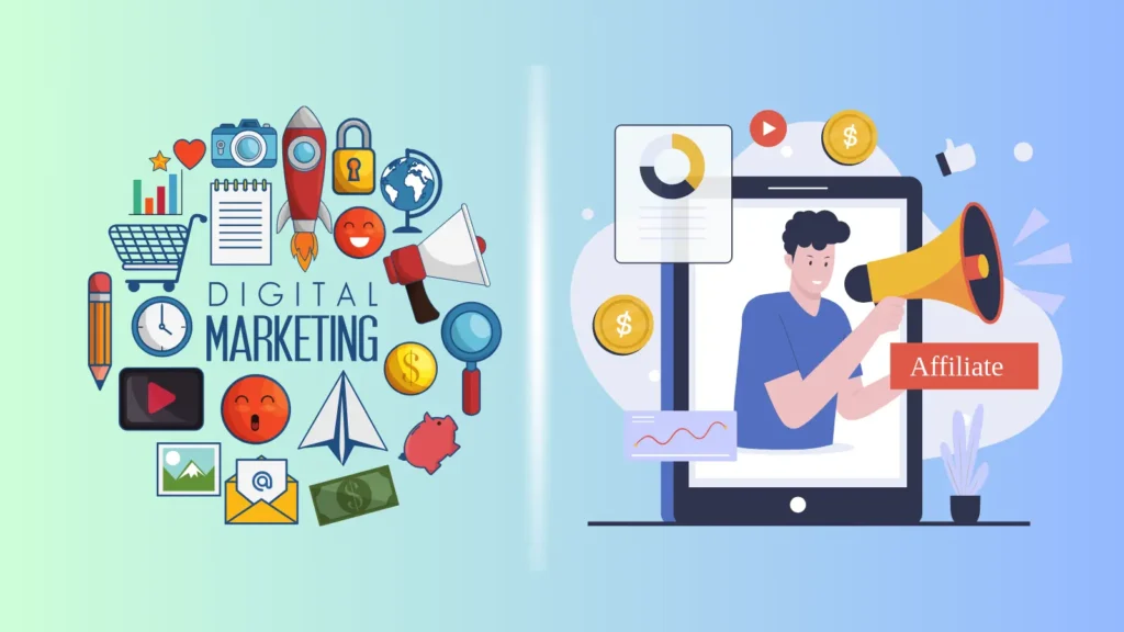 Digital Marketing and Affiliate Marketing Comparison Guide 9 Digital marketing and affiliate marketing