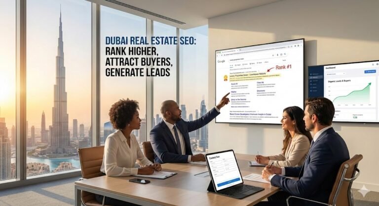 Real estate seo agency in dubai for qualified seo services that rank you on top